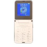 ASHATA 2G Klapphandy mit Großen Tasten für Senioren, Einfach zu Bedienendes Klapphandy für Senioren, 2 Bildschirme mit 1,3 MP, 4 SIM Kartensteckplätze, Lauter Sound Basic, Integrierte