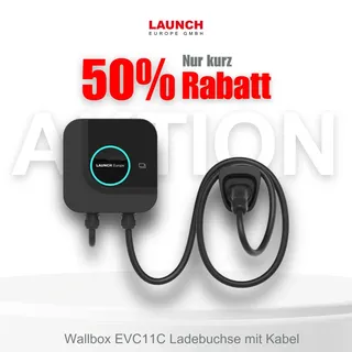 Launch Europe Wallbox EVC11C | Smart EV Charger 11KW, + OCPP 1.6, TÜV