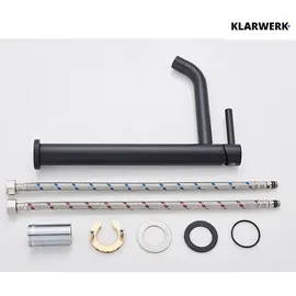 klarwerk Julia Einhandmischer Schwarz matt