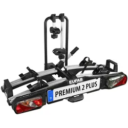 EUFAB Eufab Premium II Plus Fahrradträger, Anhängekupplung 2x  11523