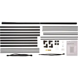 Schellenberg Insektenschutz Fenster Telescope 140 x 150 cm Anthrazit