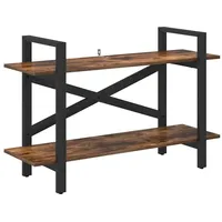 VidaXL Bücherregal 100 x 33,5 x 64 cm Braun