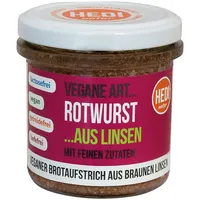 HEDI Naturkost HEDI Vegane Art Rotwurst Brotaufstrich bio
