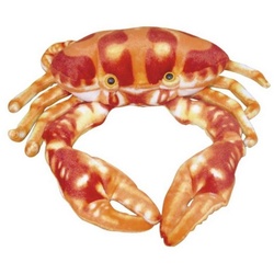 Tinisu Kuscheltier Krabbe Kuscheltier - 25 cm Plüschtier Krebs Stofftier