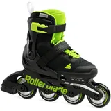 Rollerblade Microblade Schwarz/Grün 36,5-40,5