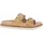 TAMARIS Pantolette Damen Vegan Flach braun,EU 40