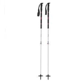 Komperdell Contour Titanal II Foam Compact 105-130 cm schwarz-rosa-silber