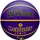 Wilson NBA Player Icon Outdoor Basketball Lila/Gelb 7