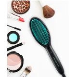 Rowenta Powerstraight Glättbürste, CF5820, Alle Haartypen, Glätten Mit Dreifachwirkung, Strahlender Glanz, Einstellbare Temperaturen, Geschütztes Haar, 1.8 m, schwarz grün