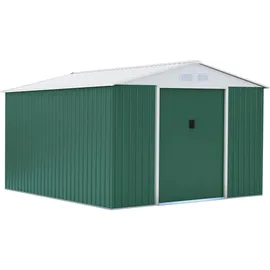 Habitat et Jardin Gerätehaus 3,4 x 2,1 m Grün