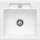 Villeroy & Boch Siluet 50 S stone white + Handbetätigung