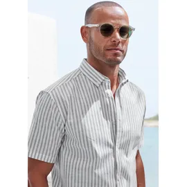 John Devin Kurzarmhemd Regular Fit Grau L