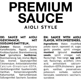 INLEAD Premium Sauce, 6 x 350 ml Flasche, Truffle Mayo Style