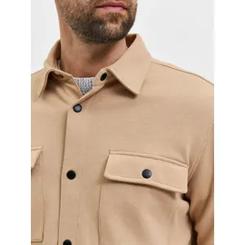 Selected SLHJACKIE Sweatjacke Herren Beige L