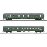 Märklin 42850 H0 2er-Set Postwagen mr-a und BDüms 273 2. Klasse der DB