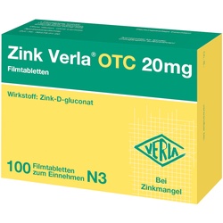 Zink Verla OTC 20mg