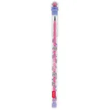 Legami Stapelbarer Bleistift mit Radiergummi Take a Tip Kitty-Motiv 11 Minen 2B mehrfarbig