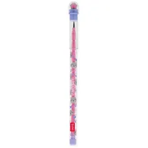 Legami Stapelbarer Bleistift mit Radiergummi Take a Tip Kitty-Motiv 11 Minen 2B mehrfarbig