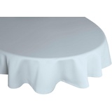 Wirth Tischdecke "NEWBURY" Tischdecken Gr. B/L: 130 cm x 190 cm, oval, blau (hellblau) Tischdecken oval