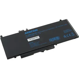 AVACOM DELL LATITUDE E5450 LI-POL 7,4V 6810MAH 51WH (4 Zellen, 6810 mAh), Notebook Akku, Schwarz