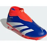 Adidas Predator League Laceless Kids FG Lucid Blue / Cloud White / Solar Red 38 2/3