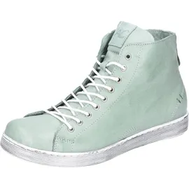 Andrea Conti Damen High Top Sneaker, Peppermint, 37 EU