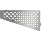 Schluter Schlüter Shelf-E-S3 Floral Edelstahl gebürstet