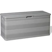 vidaXL Gartenbox 117 x 45 x 56 cm Grau