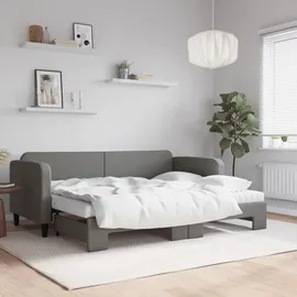 vidaXL Tagesbett 80 x 200 cm Dunkelgrau