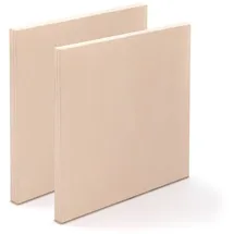 Art-Star Keilrahmen 2 St. 60x60 cm Braun