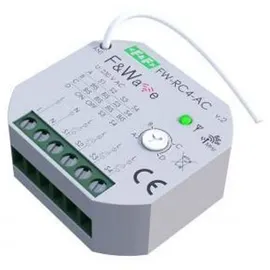 F&F Unterputz-Funksender 230V FW-RC4AC - Weiß