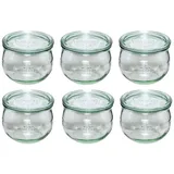 Weck Tulpenform-Glas 580ml 6er Pack
