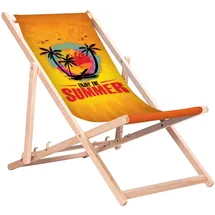 GreenBlue Klappliegestuhl 105 x 57 x 0 cm Orange
