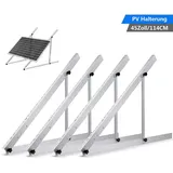 Solarpanel Halterung 114cm für 2 Solarmodul Solarhalterung pv Photovoltaik Aufständerung balkonkraftwerk