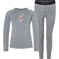 Super.natural K Tundra175 Ski Bunny Set cashmere grey melange/various