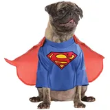 Offizielles Rubie's DC Comic Superman Kostüm für Hunde, Superhelden-Geschenk, große Hundegröße XXL Mehrfarbig Halloween