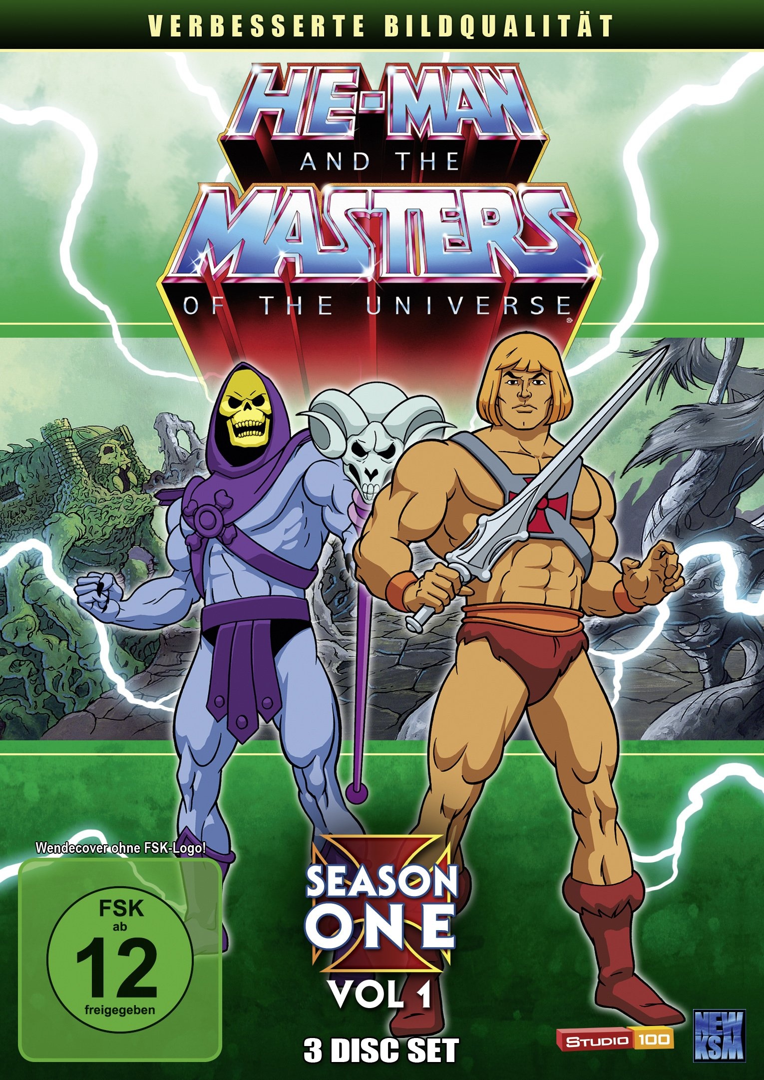 HE-MAN AND THE MASTERS OF THE UNIVERSE - Volume 1, Folge 1-33 (DVD)