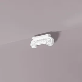 NOEL & MARQUET Pilaster Kapitell Nmc Pc1 Arstyl Noel Marquet Pilaster Zierelement Zeitloses Klassisches Design Weiß