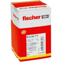Fischer Nageldübel N 6 x 40 50 Stück