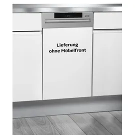 Gorenje G400 GI561D10S Einbau-Geschirrspüler (teilintegrierbar, 448 mm breit, Edelstahl)