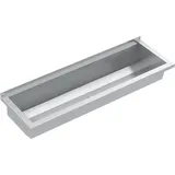 KWC AR Waschrinne, PLANOX, Edelstahl, W.-Mont., 1000x210x382 mm, o. Arm-bank