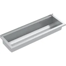 KWC AR Waschrinne, PLANOX, Edelstahl, W.-Mont., 1000x210x382 mm, o. Arm-bank