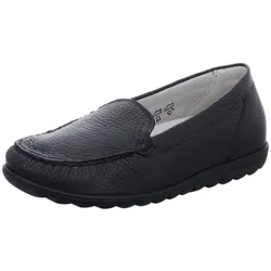 Waldläufer Slipper Hina, Schwarz, 41⁄2