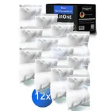 BonAura® AirOne Luftentfeuchter Nachfüllpack I 12er Set 680g Luftentfeuchter Granulat I Entfeuchter Nachfüllpack für Wohnräume I Schutz gegen Schimmel & Gerüche