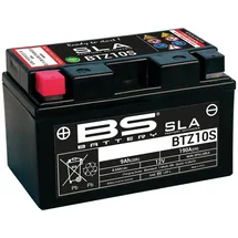 BS Battery SLA Motorrad Batterie Schwarz