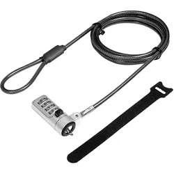 LogiLink Notebook Diebstahlsicherung mit Noble Lock Zahlenschloss