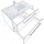 VCM my bath Badmöbel-Set Badinos 914845 schwarz 60,0 x 46,0 x 50,0 cm