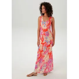 Aniston CASUAL Sommerkleid Blumen bunt 38
