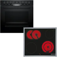 Bosch HND611LS67 (HEB517BB3 + NKN645GA2E) Herdset mit Backwagen und Hydrolyse