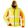 elysee® Warnschutz-Softshelljacke JIM Gr.M gelb/orange